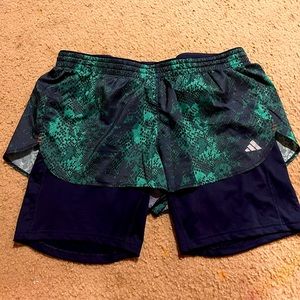 Adidas 2 in 1 shorts